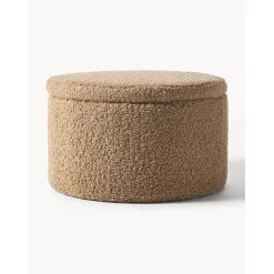Pouf Contenitore Xl In Teddy Alida