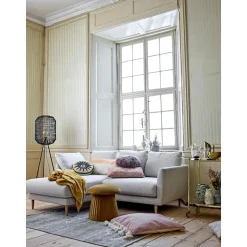 Pouf Imbottito In Velluto Roberta