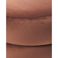 Pouf In Velluto Alto