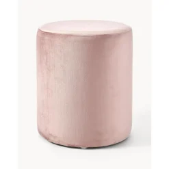 Pouf In Velluto Daisy