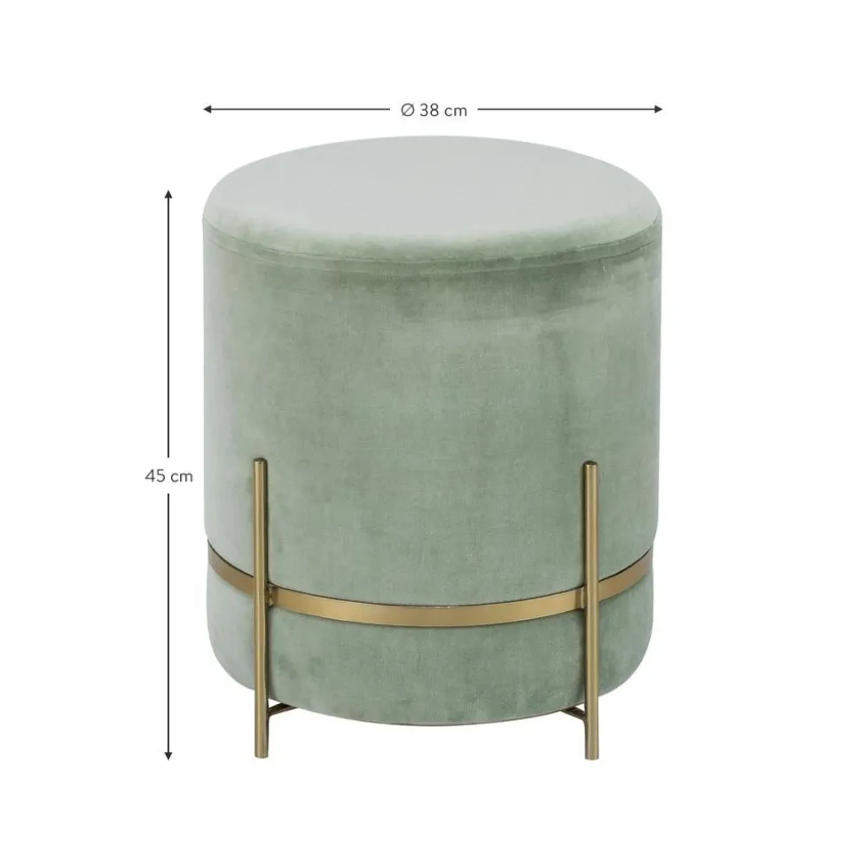 Pouf In Velluto Haven