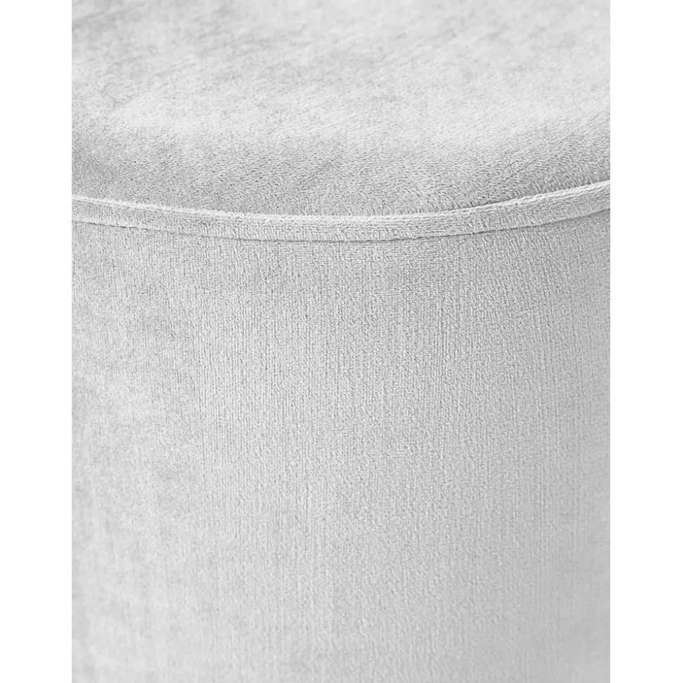 Pouf In Velluto Orchid