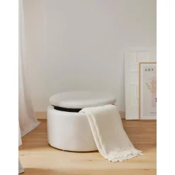 Pouf Xl Con Vano Contenitore Alida