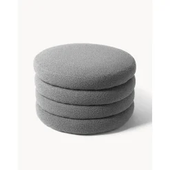 Pouf Xl Contenitore In Boucle Alto