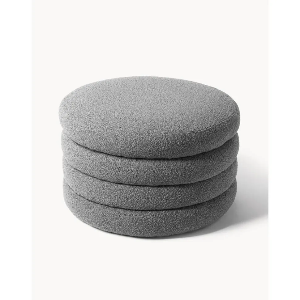 Pouf Xl Contenitore In Boucle Alto