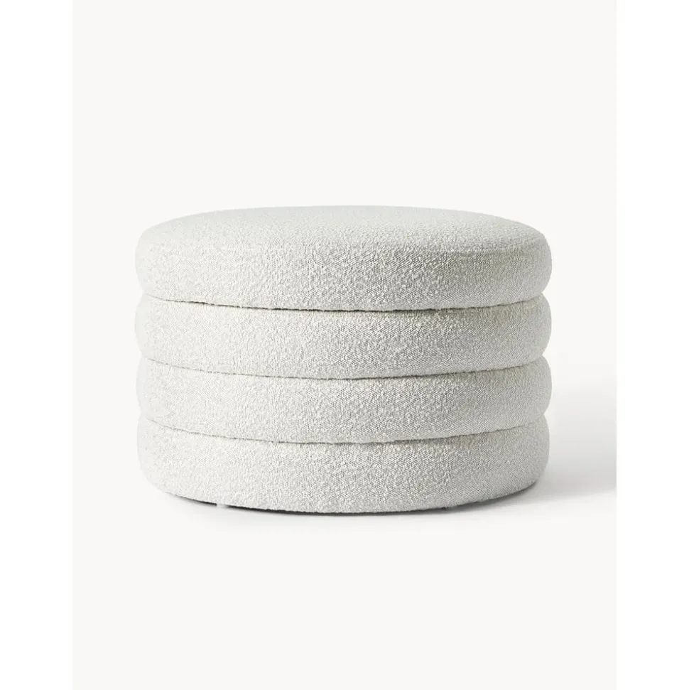 Pouf Xl Contenitore In Boucle Alto