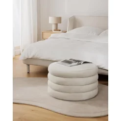 Pouf Xl Contenitore In Velluto Alto