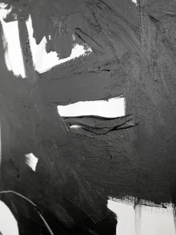 Quadro Dipinto A Mano Con Cornice In Legno Playblack