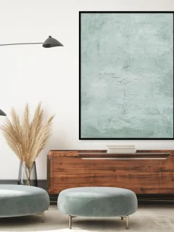 Quadro Dipinto A Mano Con Cornice In Legno Simple Living