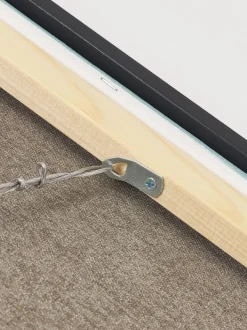 Quadro Dipinto A Mano Con Cornice In Legno Simple Living