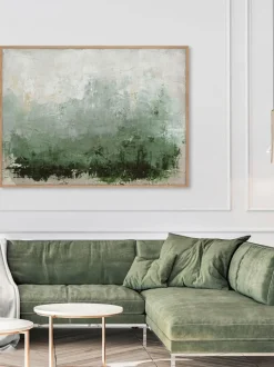 Quadro Dipinto A Mano Con Cornice In Legno New Story