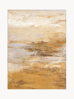 Quadro Dipinto A Mano Con Cornice In Legno Idrata