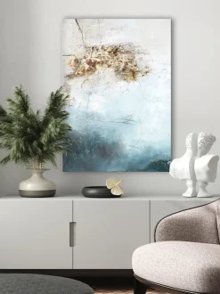 Quadro Dipinto A Mano Freja Blanche