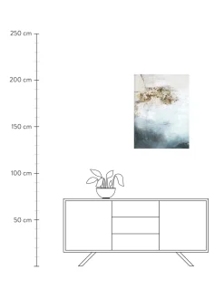 Quadro Dipinto A Mano Freja Blanche