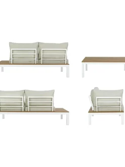 Salotto Da Giardino Elias 4 Pz