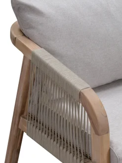 Salotto Da Giardino In Legno Di Acacia Lu 4 Pz