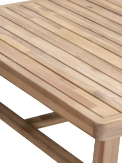 Salotto Da Giardino In Legno Di Acacia Lu 4 Pz