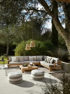 Salotto Da Giardino In Legno Di Acacia Joshua 4 Pz