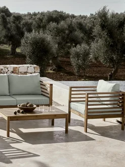 Salotto Da Giardino In Legno Di Acacia Bo 4 Pz