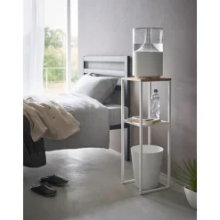 Scaffale Con Piano In Legno Di Bambu Tower