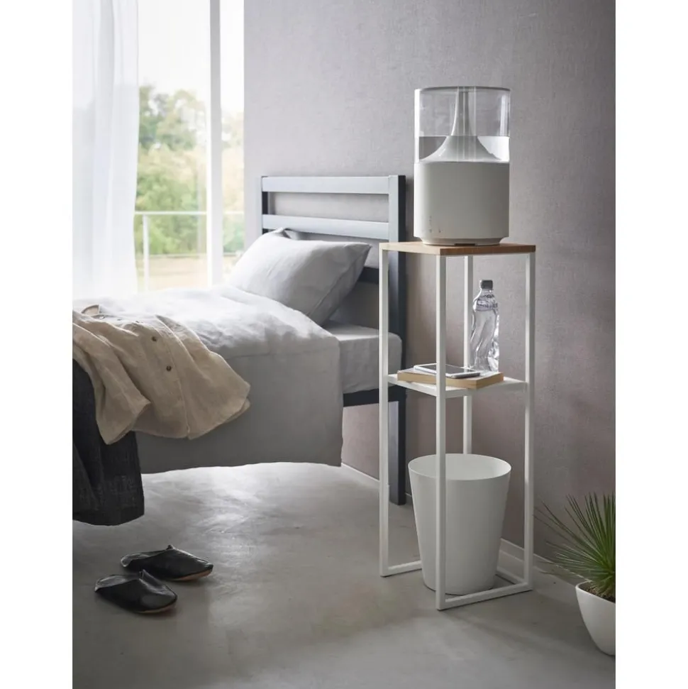 Scaffale Con Piano In Legno Di Bambu Tower