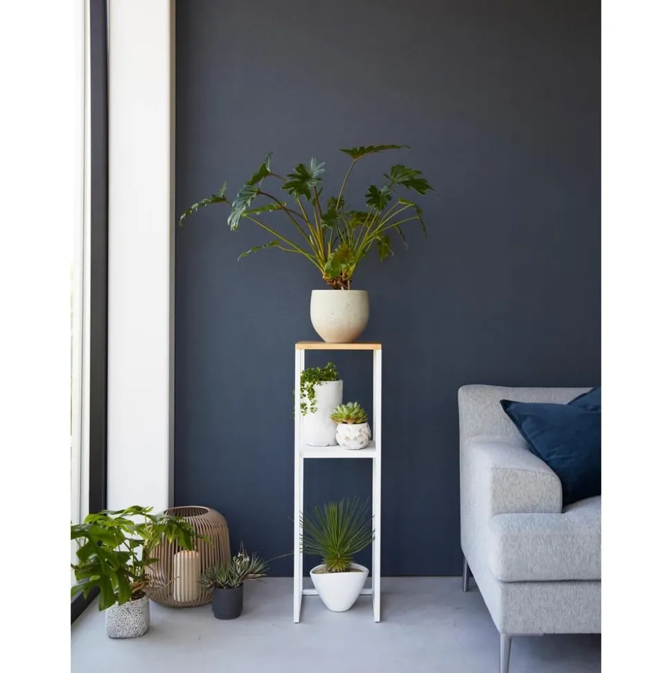 Scaffale Con Piano In Legno Di Bambu Tower