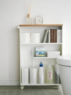 Scaffale Da Bagno Con Ruote Tower