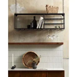 Scaffale Da Cucina Fatto A Mano Loft