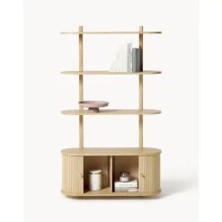 Scaffale Da Parete Con Frontale Scanalato Calary