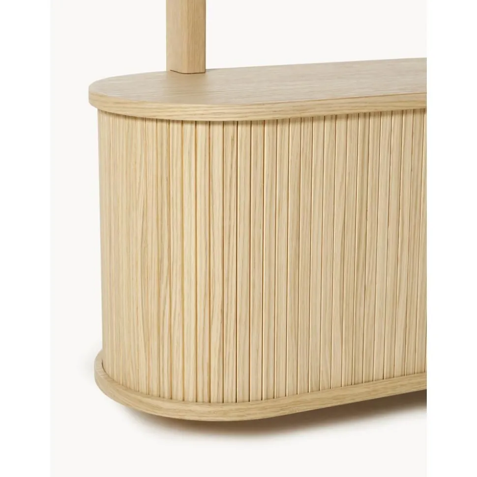 Scaffale Da Parete Con Frontale Scanalato Calary