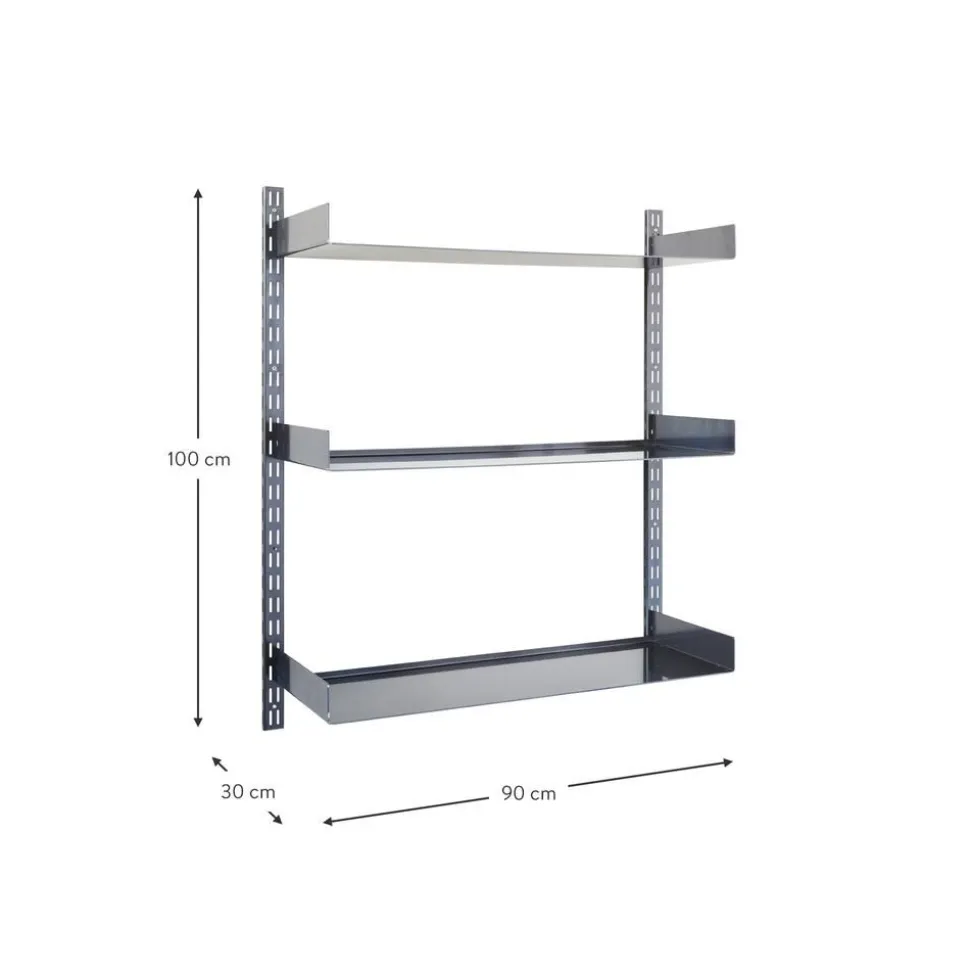 Scaffale Da Parete In Acciaio Fari