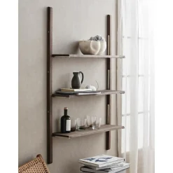 Scaffale Da Parete In Legno Di Mango Sinca