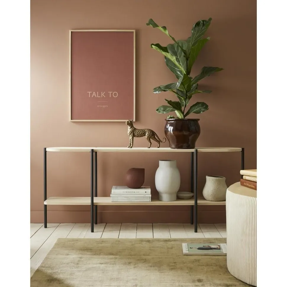 Scaffale In Legno E Metallo Gugge