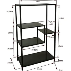 Scaffale In Metallo Loft