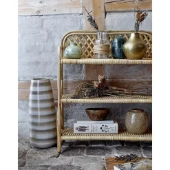 Scaffale Piccolo In Fibra Naturale Ezra