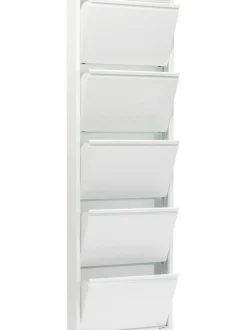 Scarpiera Da Parete Con Scomparti A Ribalta Caruso