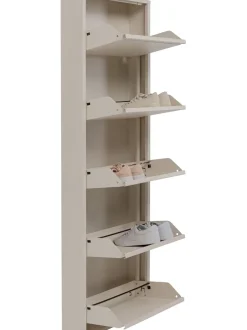 Scarpiera Da Parete Con Scomparti A Ribalta Caruso