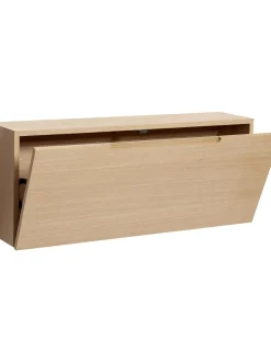 Scarpiera Da Parete In Legno Di Rovere Collect