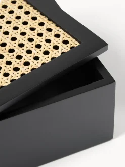 Scatola Portaoggetti Con Intreccio Viennese Carina