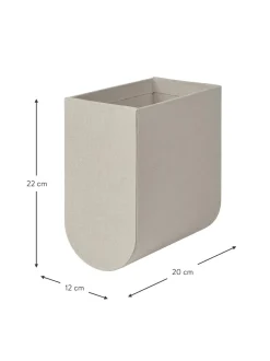 Scatola Portaoggetti Fatta A Mano Curved