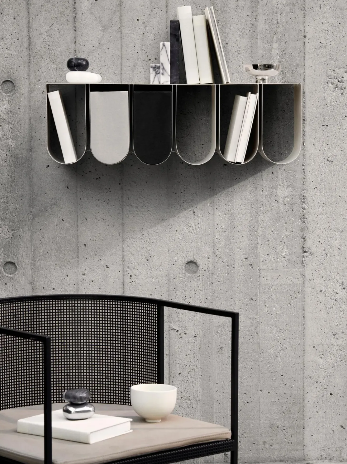 Scatola Portaoggetti Fatta A Mano Curved