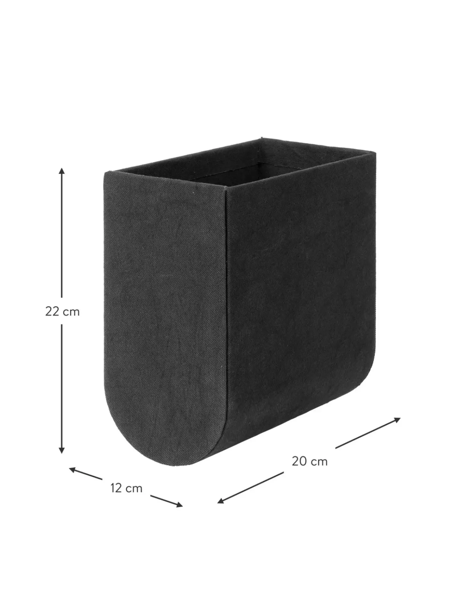 Scatola Portaoggetti Fatta A Mano Curved