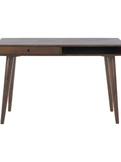 Scrivania Con Cassetto In Legno Massiccio Tova