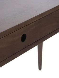 Scrivania Con Cassetto In Legno Massiccio Tova