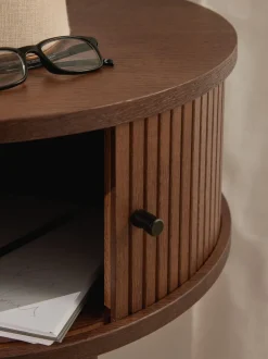 Scrivania Con Frontale A Coste Calary