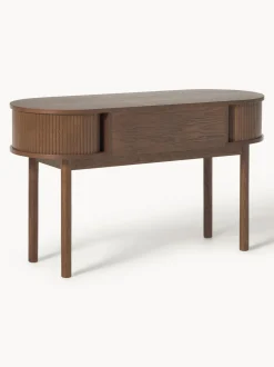 Scrivania Con Frontale A Coste Calary