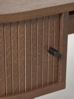 Scrivania Con Frontale A Coste Calary