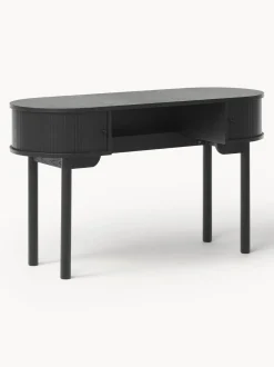 Scrivania Con Frontale A Coste Calary