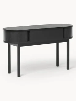 Scrivania Con Frontale A Coste Calary