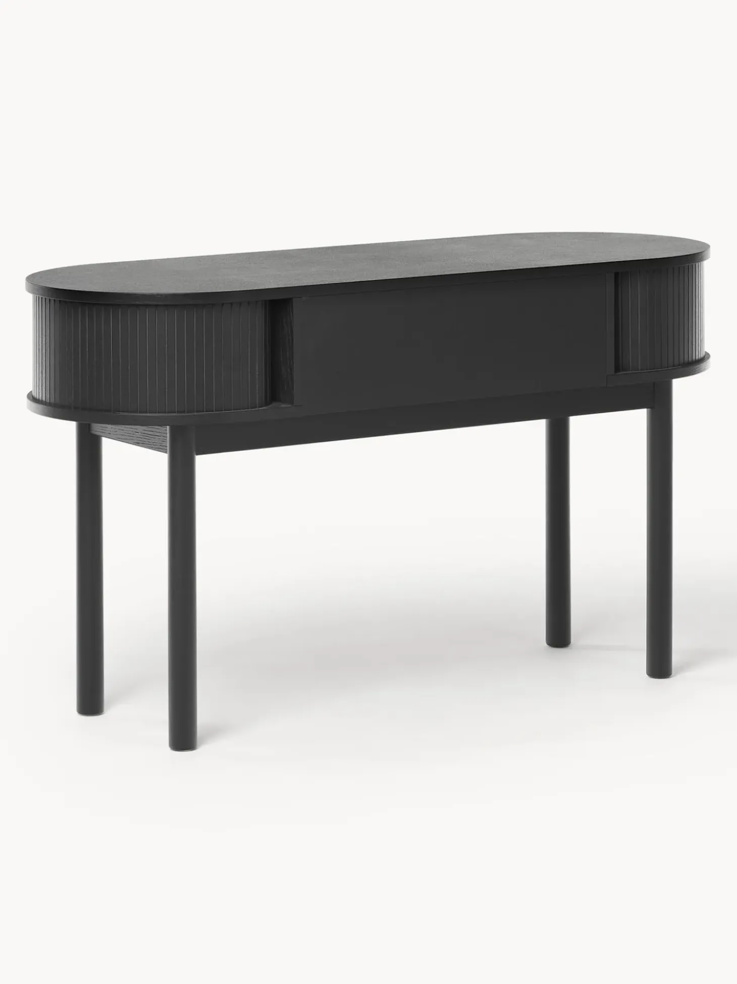 Scrivania Con Frontale A Coste Calary